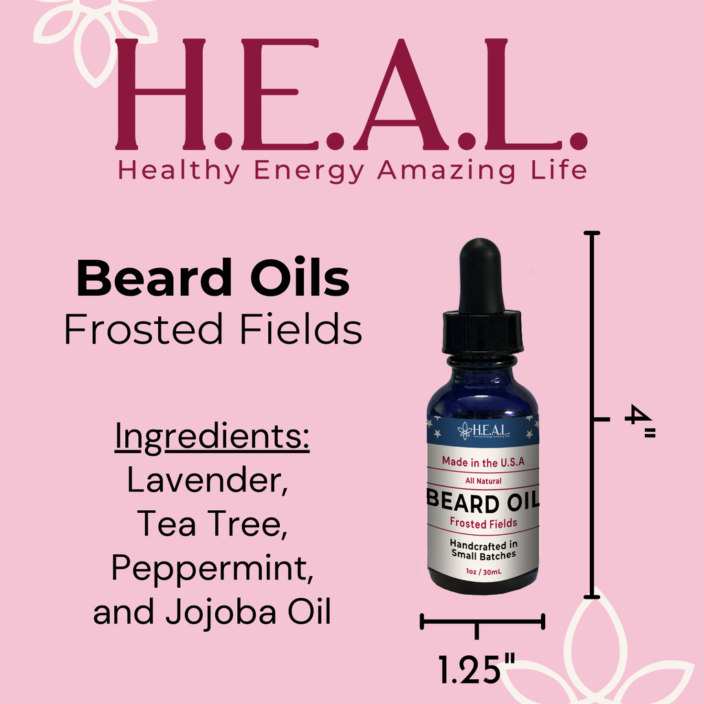 Frosted Fields Natural Beard Oil – 1 oz