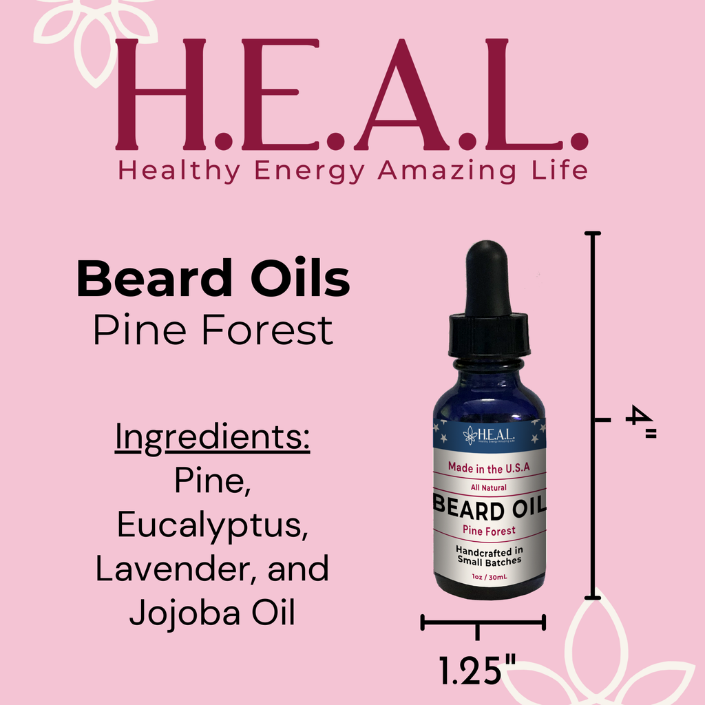 Pine Forest Natural Beard Oil – 1 oz