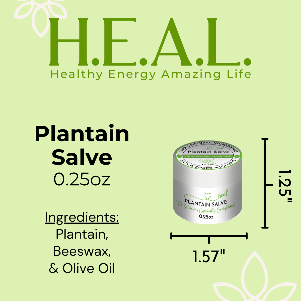 Plantain Skin Salve