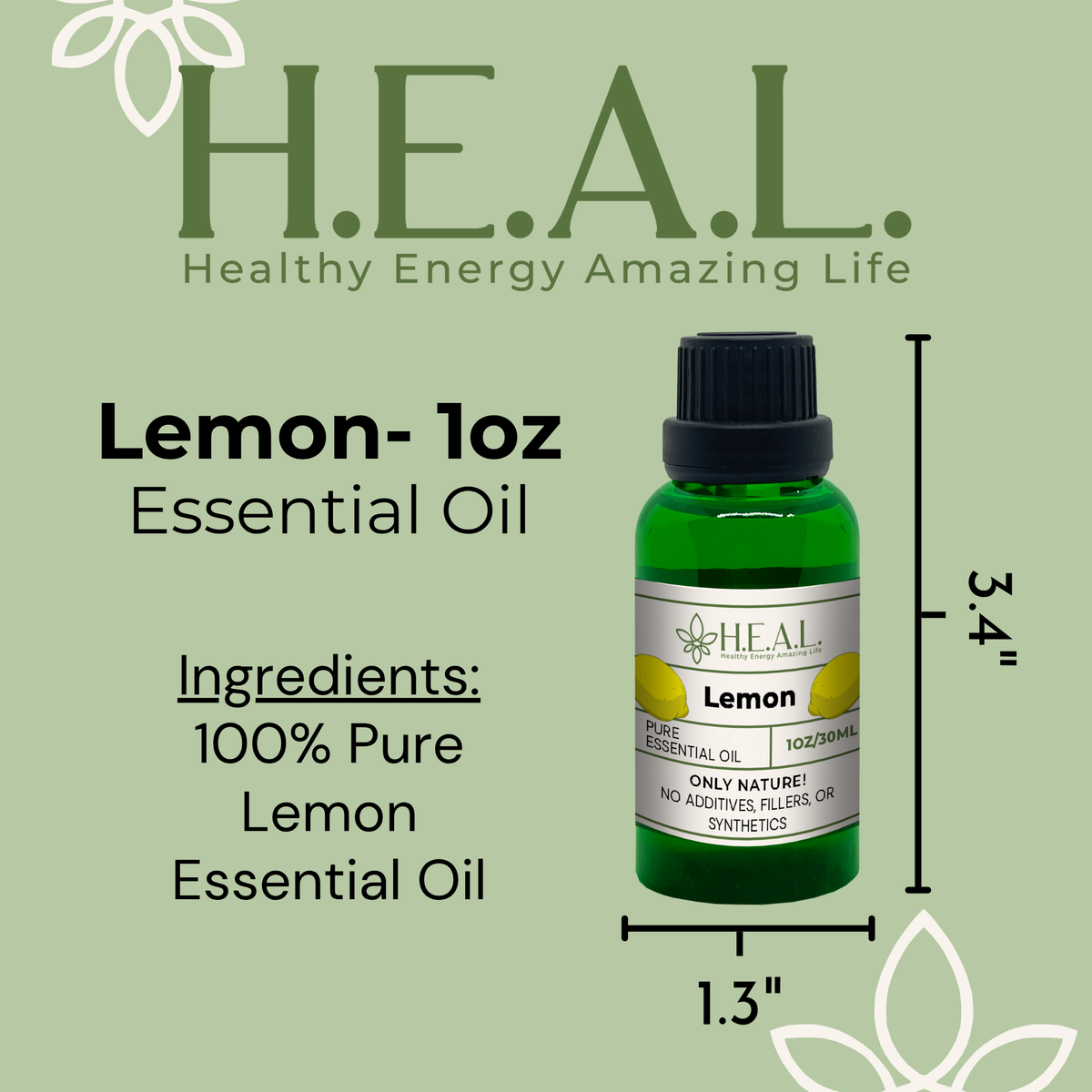 Lemon Pure Essential Oil