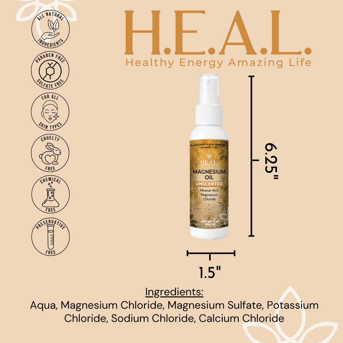 Magnesium Mineral Spray